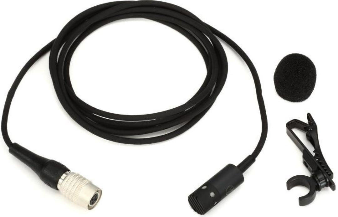 Audio-Technica AT831cW Lavalier Microphone - For Audio-Technica Wireless