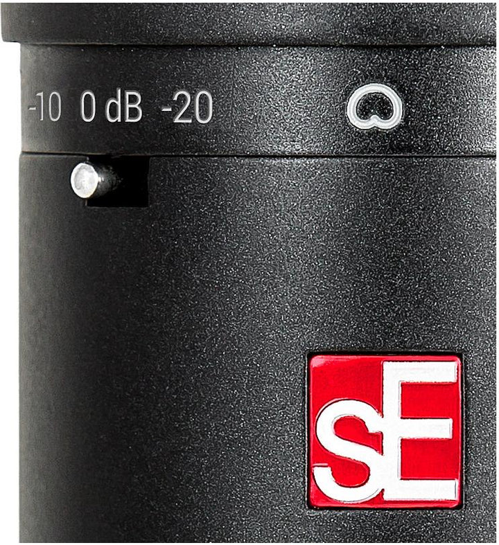 sE Electronics SE2200 Large Diaphragm Cardioid Condenser Mic with Shockmount & Filter 3