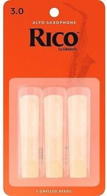 Rico RJA0330 #3.0 Alto Saxophone Reeds (3-Pack)