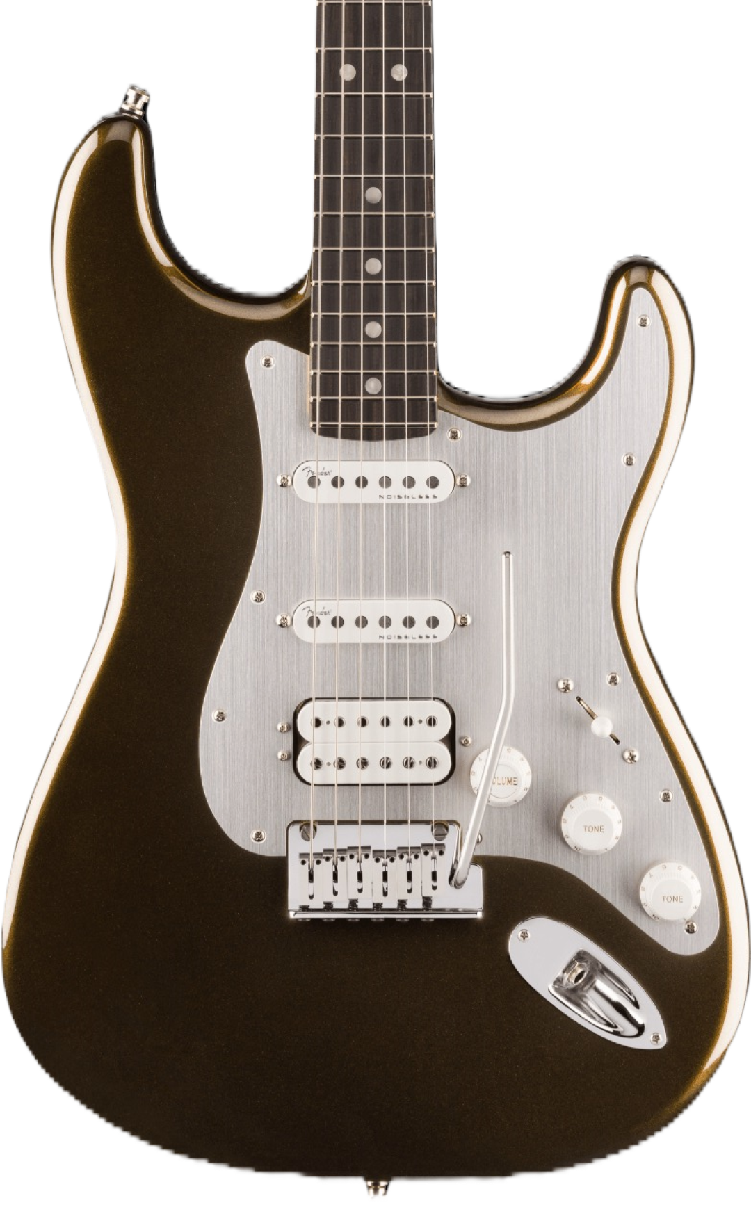 Fender American Ultra II Stratocaster HSS Electric Guitar - Texas Tea