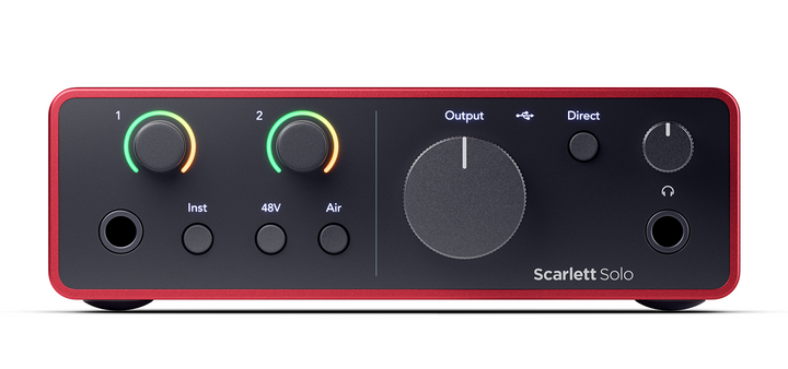 Focusrite Scarlett Solo Studio 4th Gen Recording Bundle