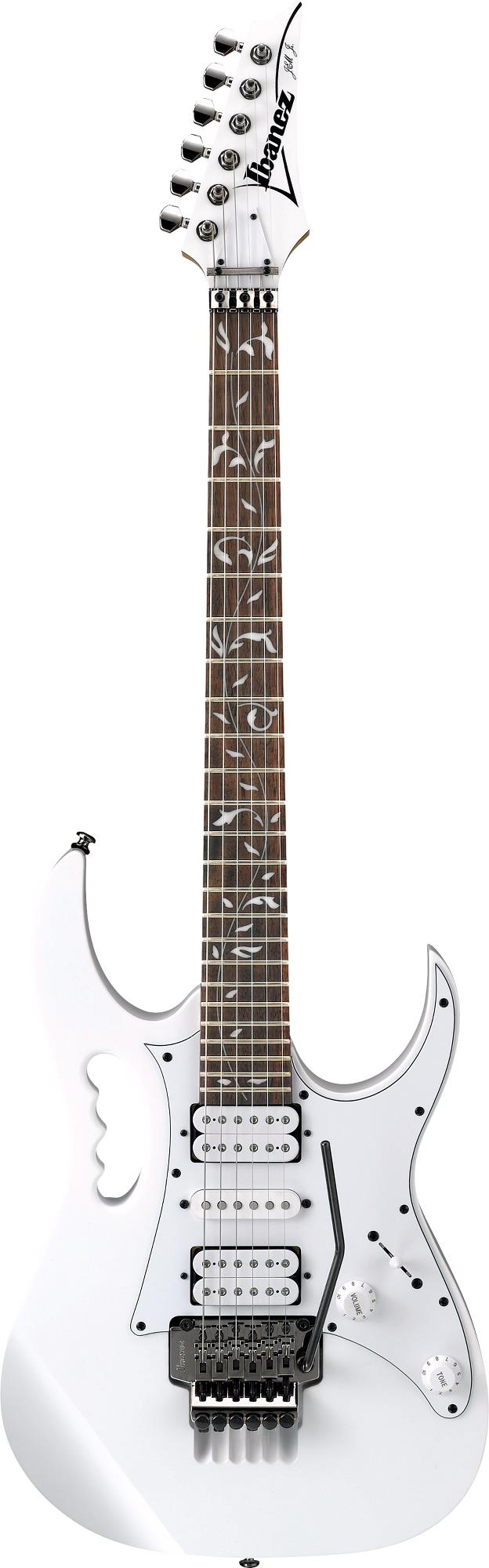 Ibanez JEMJRWH Steve Vai Signature White