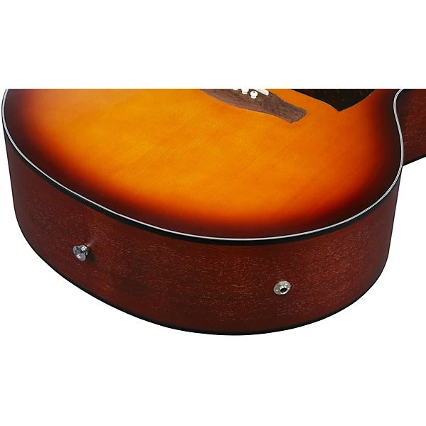 Ibanez PJ50EOAH Acoustic Electric Guitar - Open Pore Vintage Amber Sunburst 2