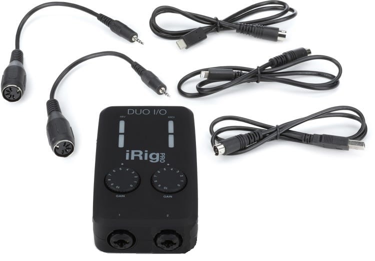 IK Multimedia iRig Pro DUO I/O 2-channel Audio Interface 10