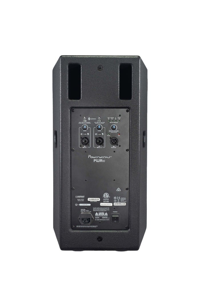 Powerwerks PWR10 2-Channel Powered Speaker - With Bluetooth 2