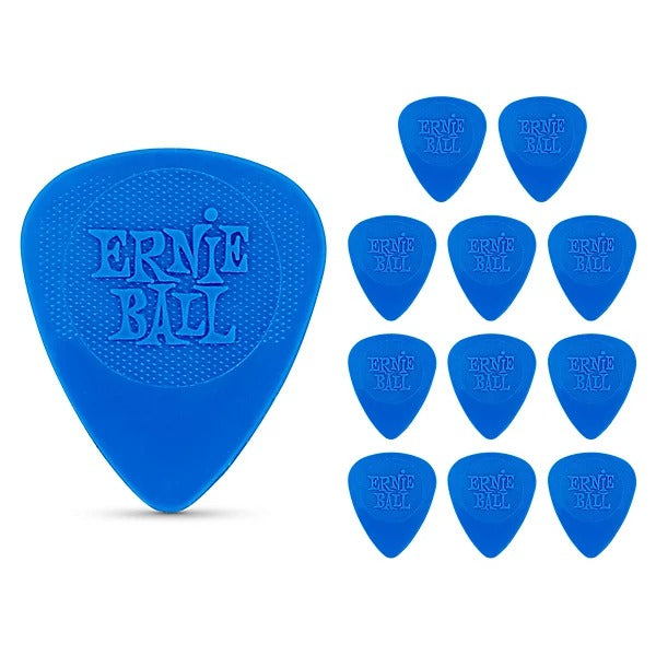 Ernie Ball .53mm Nylon Guitar Picks - Blue (12 Pack)
