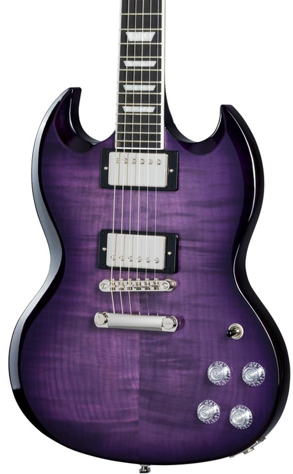 Epiphone SG Modern Figured Electric Guitar - Purple Burst