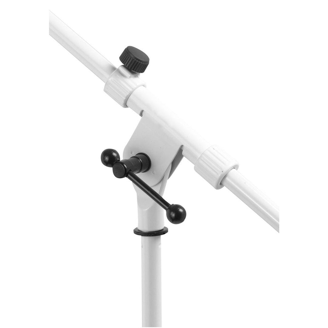 On-Stage Stands Euro Boom Microphone Stand (White) 2