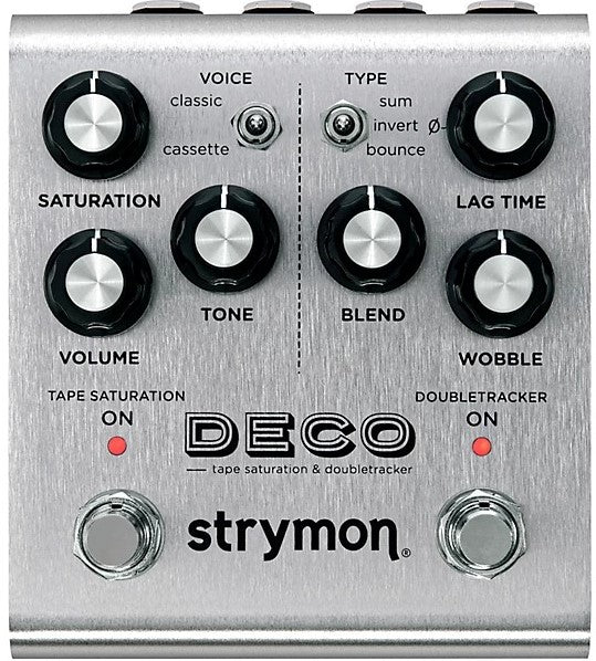 Strymon Deco Tape Saturation and Doubletracker Delay Pedal - V2