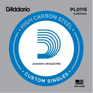 D'Addario PL013-5 .013 Single Strings (Pack of 5)