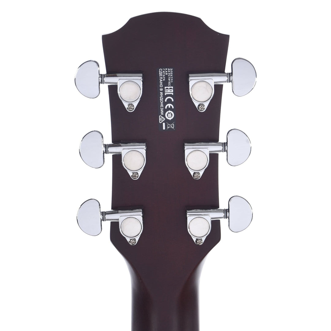 Yamaha APX600FM Thinline Acoustic Electric Guitar - Flame Maple Amber 7