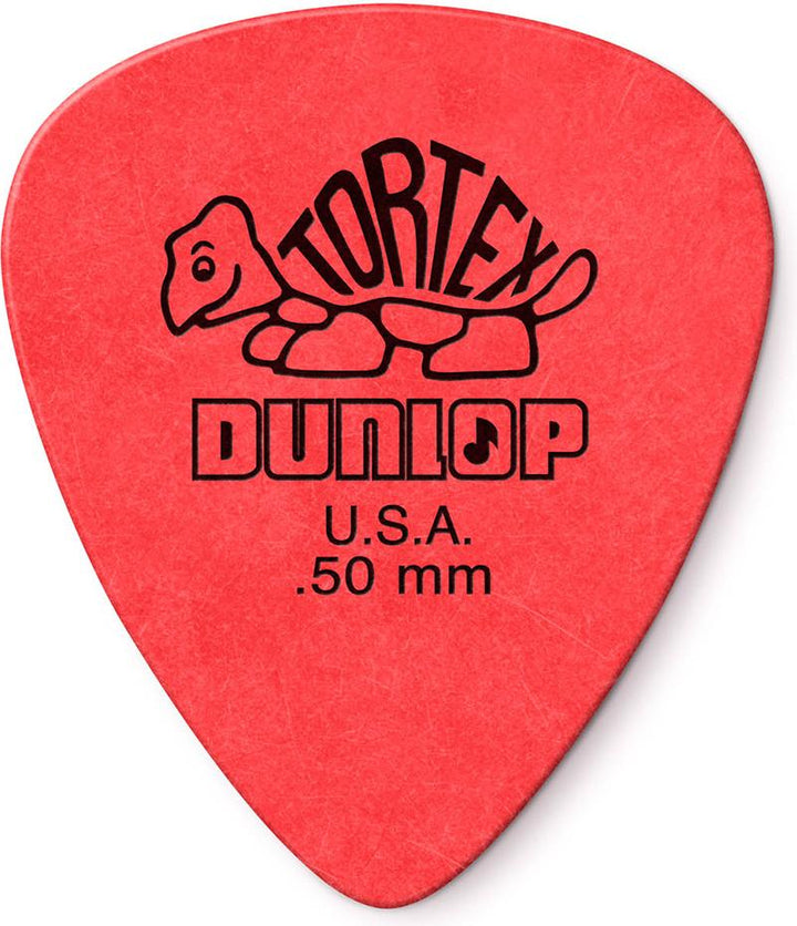 Dunlop Standard Tortex Pick 12-Pack (Red .50) 2