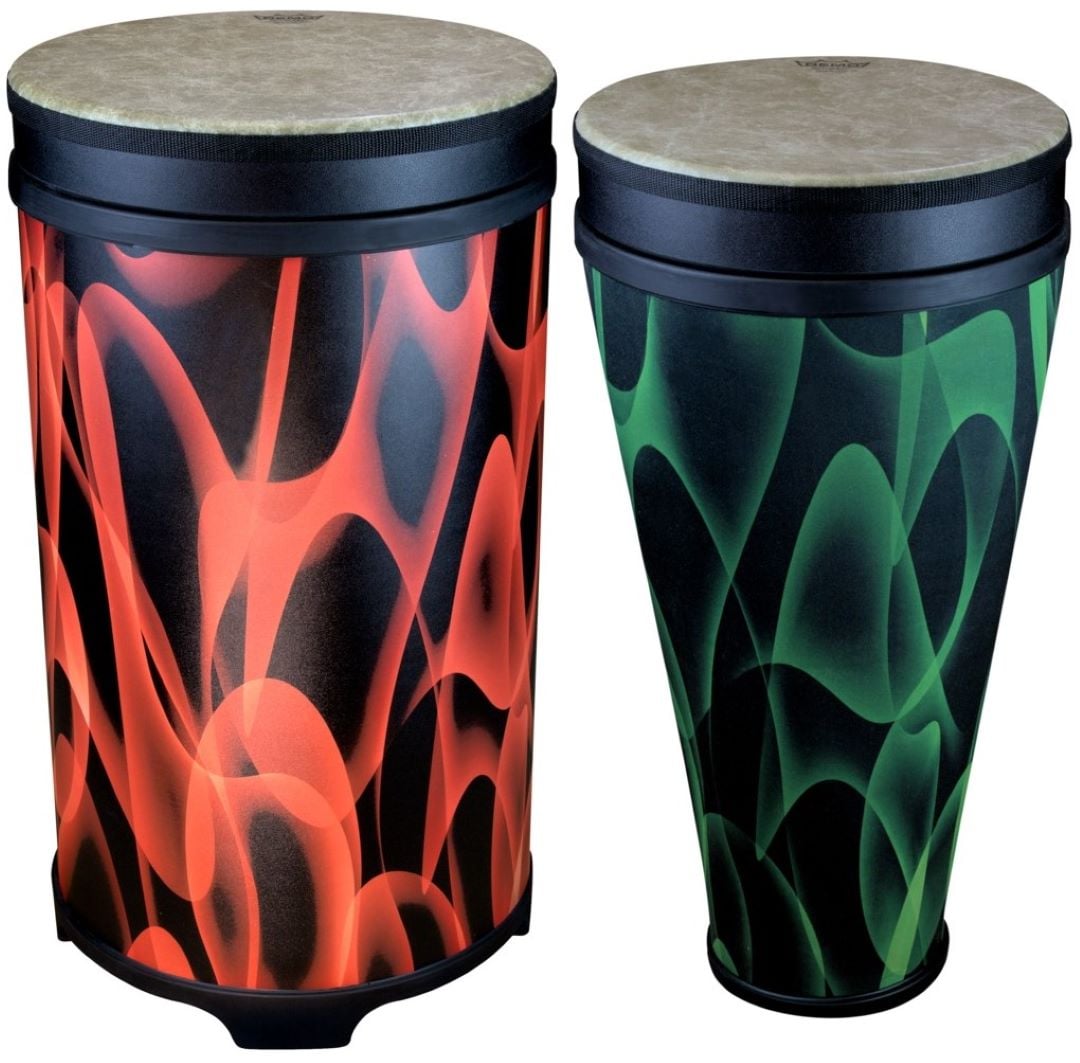 Remo Versa Drum Timbau/Tubano Nested Pack - Green & Orange