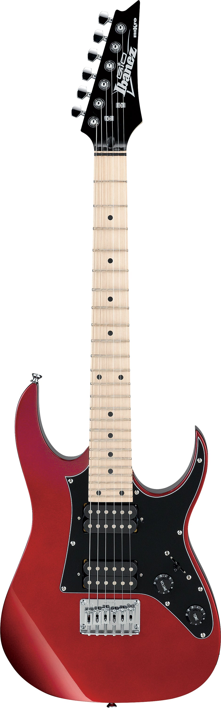 Ibanez Mikro Series 3/4 Size Electric Guitar - Candy Apple Red