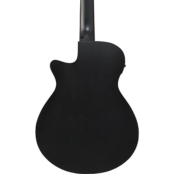 Ibanez AEG721 7-String Acoustic Electric Guitar - Black Out