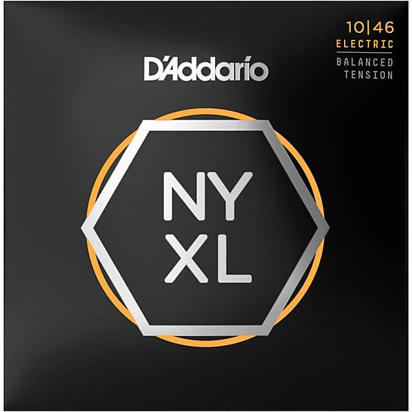 D'Addario NYXL Balanced Tension 10-46 Electric Guitar Strings - Regular Light