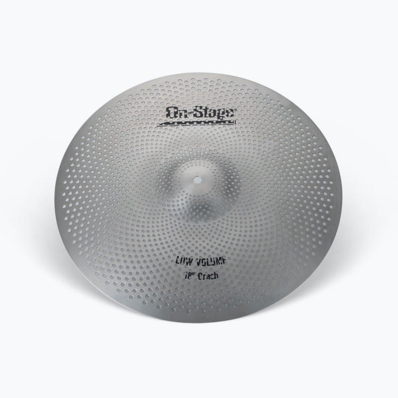 Onstage LVCP5000 Low Volume Cymbals - Stainless Steel 3