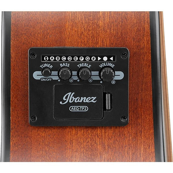 Ibanez AAM50CE Advanced Auditorium Acoustic Electric Guitar - Coral Red Burst