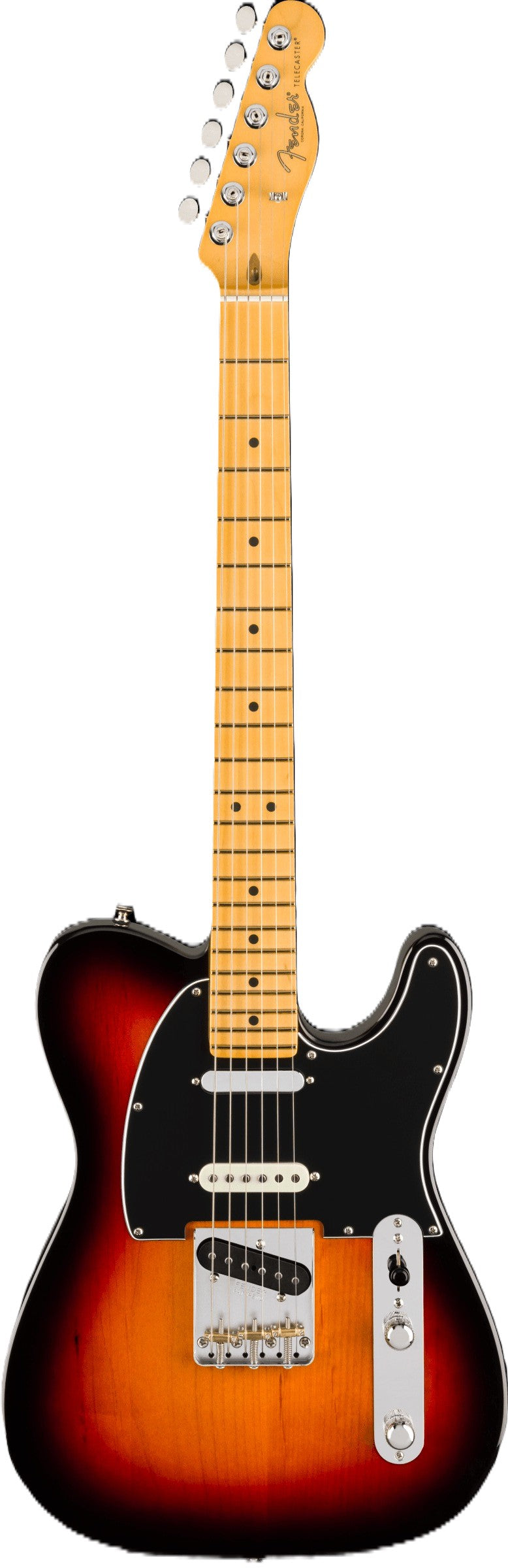 Fender American Professional Classic Telecaster SSS Electric Guitar - 3 Color Sunburst
