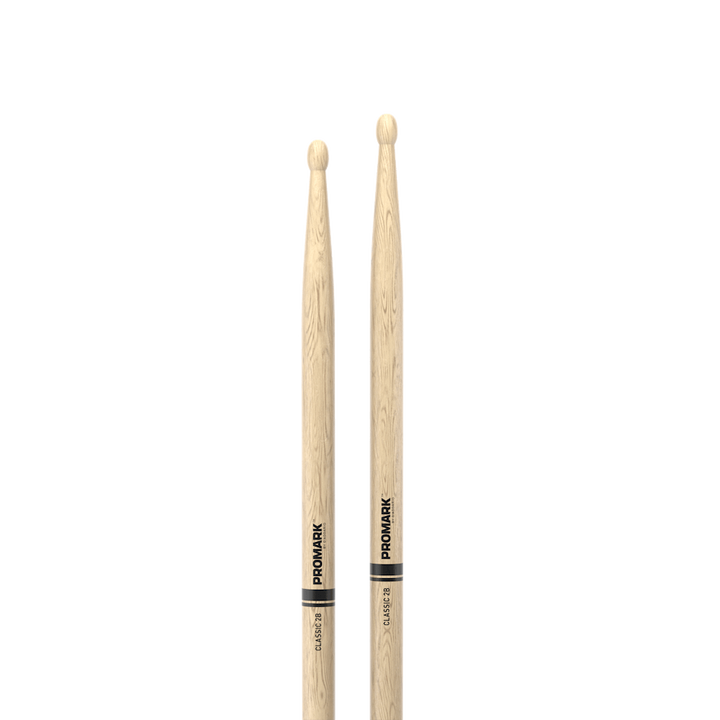 Promark 2BW Oak Wood Tip Drum Sticks