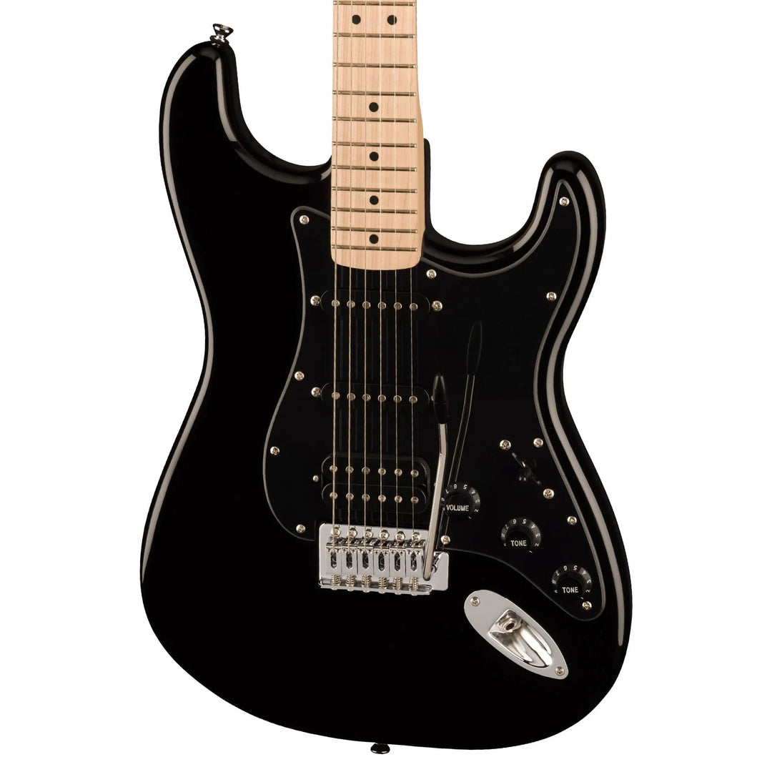 Squier Sonic Stratocaster HSS Electric Guitar - Black 2