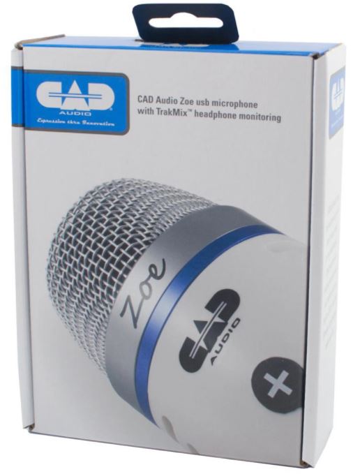 Zoe USB Condenser Mic with Headphone Output