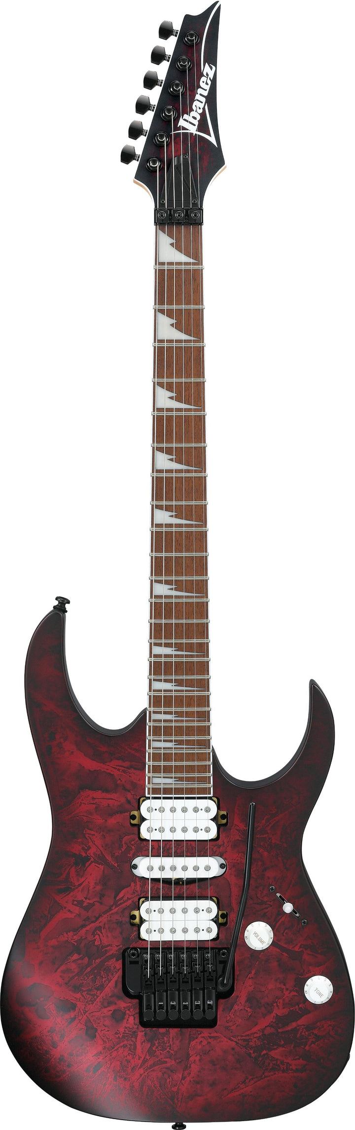 Ibanez RG470DXWWZM Standard Electric Guitar - Wine Red Frozen Matte