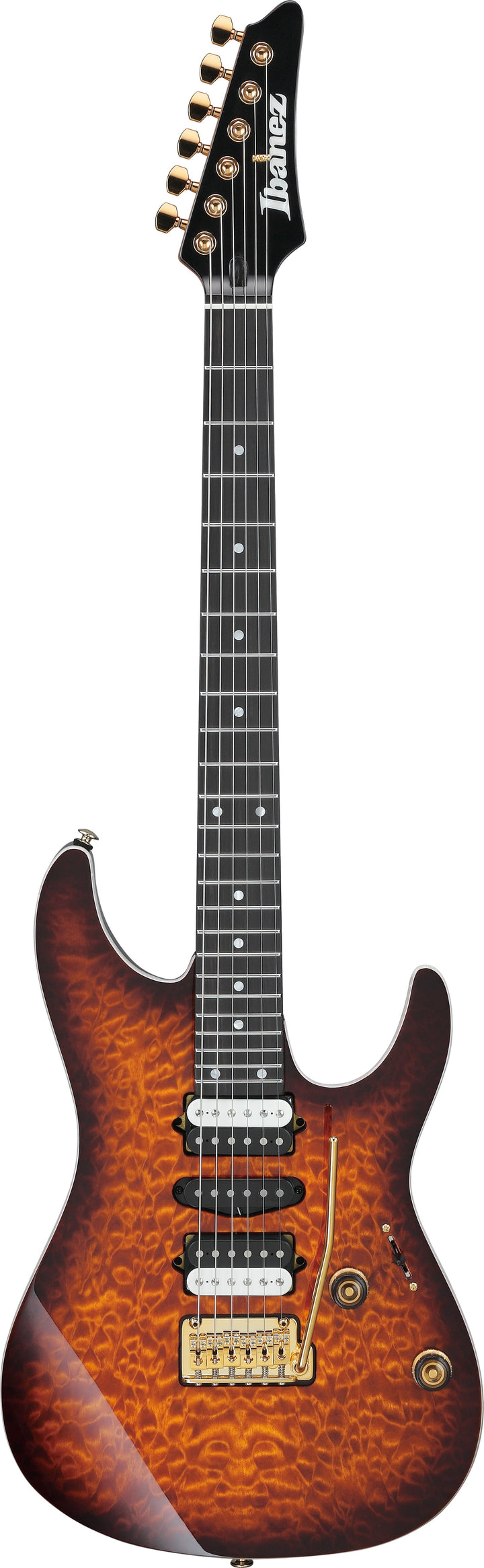 Ibanez AZ47P1QMDEB Premium Electric Guitar - Dragon Eye Burst 9