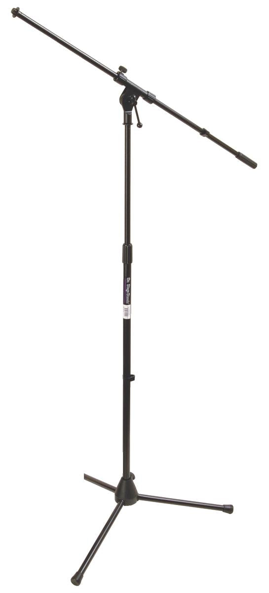 On-Stage Tripod Microphone Boom Stand