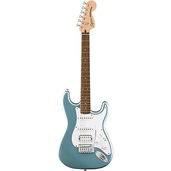 Squier Affinity Series Stratocaster Junior HSS Electric Guitar - Ice Blue Metallic 5
