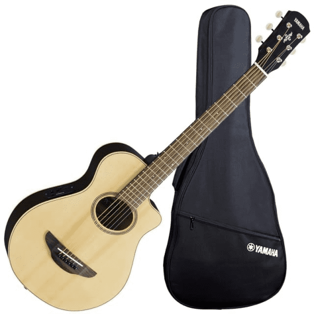 Yamaha APXT2NA 3/4-Size Acoustic-Electric Cutaway Natural with Gigbag 3