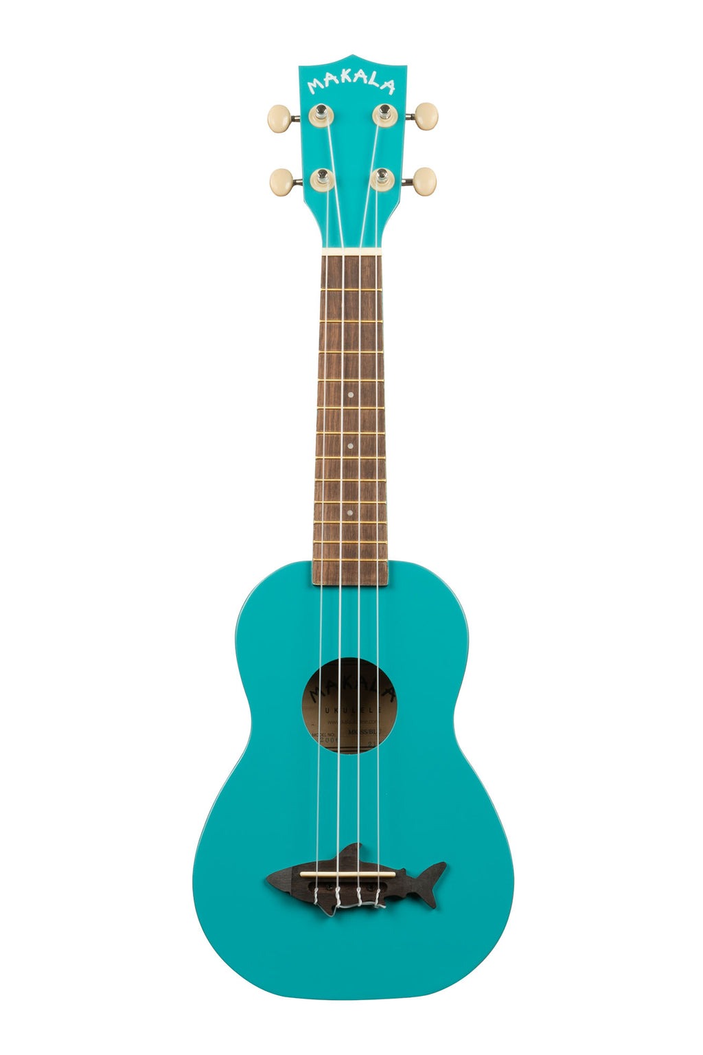 Kala Makala MK-SSBLU 'Shark' Soprano Ukulele - Blue 5