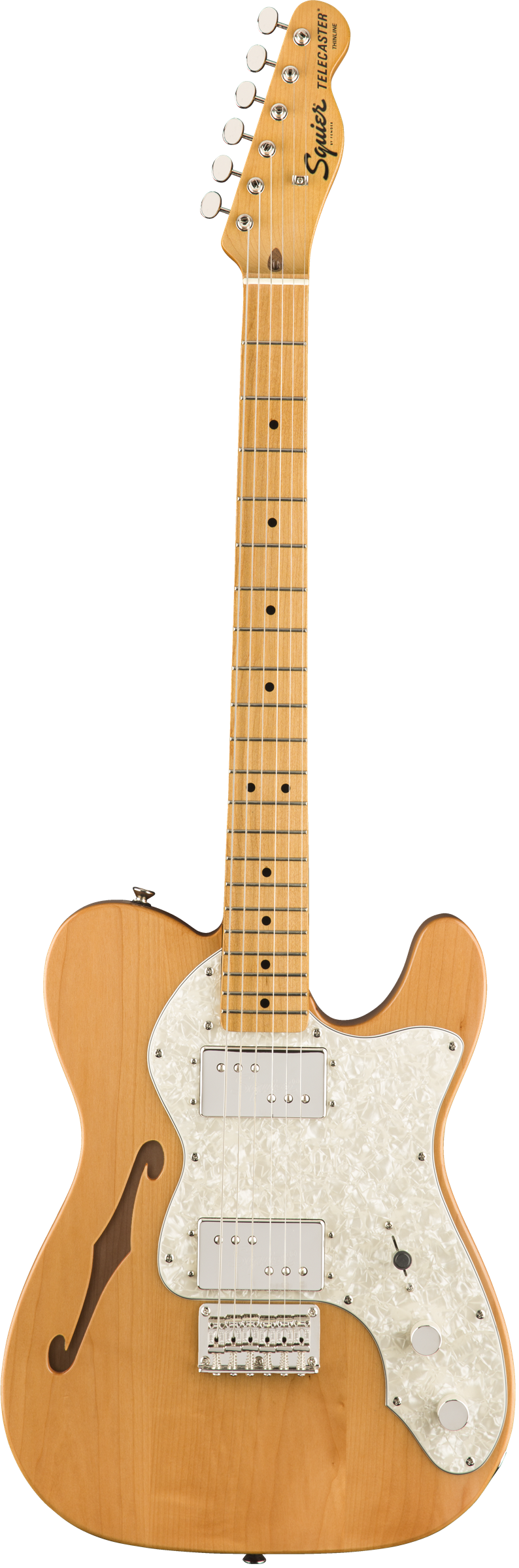 Squier Classic Vibe 70's Telecaster Thinline Electric Guitar 2