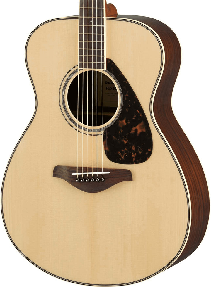 Yamaha FS830 Small-Body Acoustic Guitar (Rosewood Back)