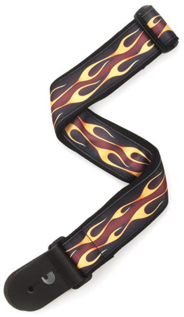 D'Addario 50F09 Hotrod Red Guitar Strap