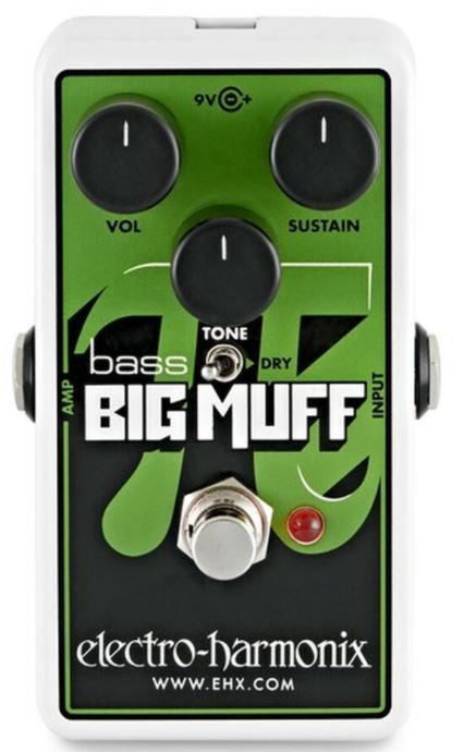 Electro Harmonix Nano Bass Big Muff Pi Distortion/Sustainer