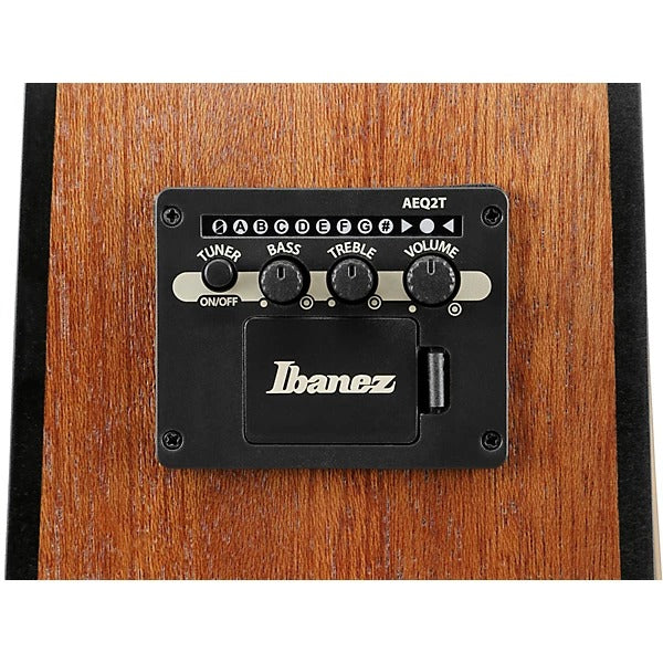 Ibanez PF50CEOBH Acoustic Electric Guitar - Open Pore Transparent Blue Sunburst