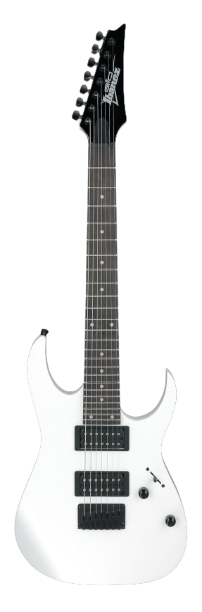 Ibanez GRG7221WH 7-String Electric Guitar White No Case 3