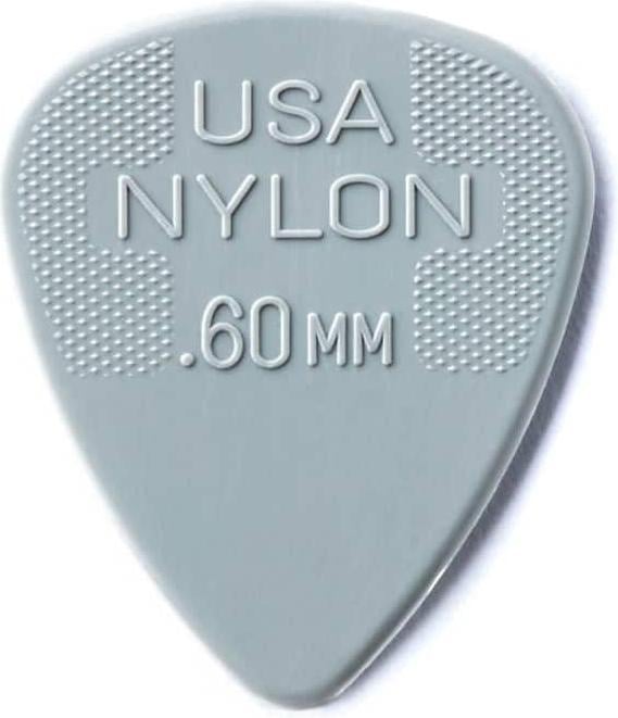 Dunlop Standard Nylon Pick 12-Pack (Light Grey .60) 3