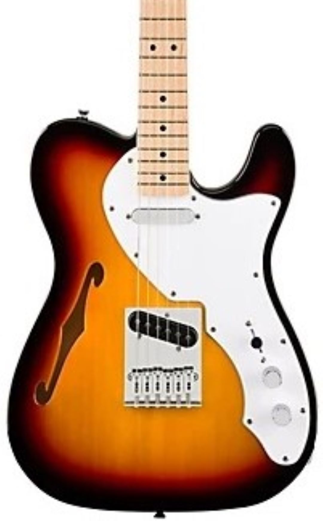 Squier Affinity Series Telecaster Thinline Electric Guitar - 3 Color Sunburst