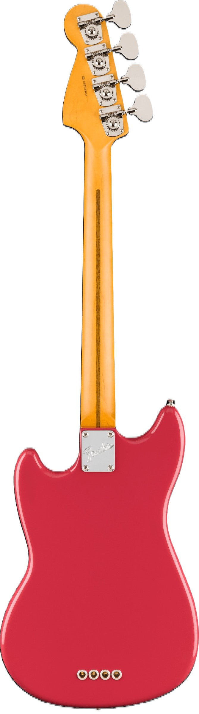 Fender American Professional Classic Mustang Bass Guitar - Faded Dakota Red 4