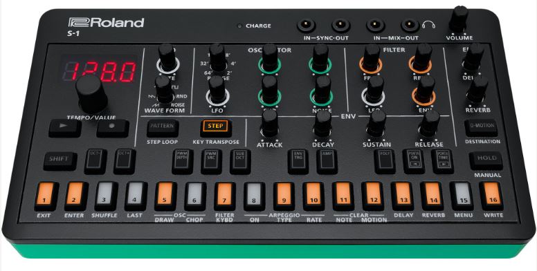 Roland Aria S-1 Compact Tweak Synthesizer
