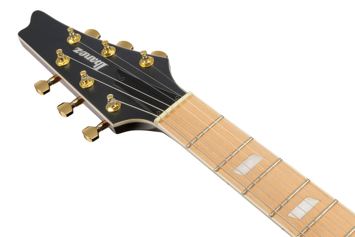 Ibanez IC420MFMCML Iceman Electric Guitar - Caramel Burst Low Gloss 2
