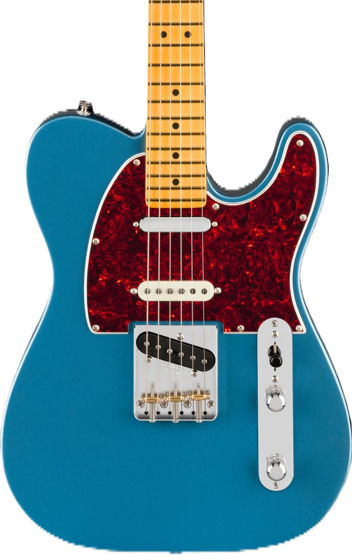 Fender American Professional Classic Telecaster SSS Electric Guitar - Faded Lake Placid Blue