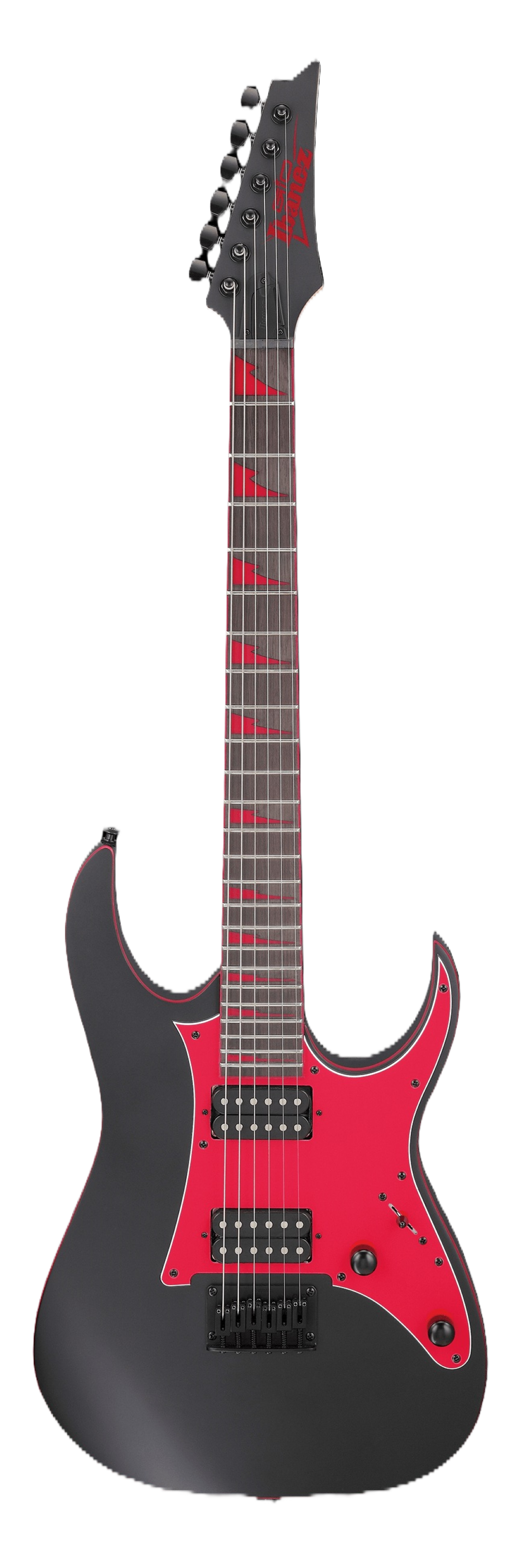 Ibanez Gio GRG131DX Electric Guitar - Black Flat 6