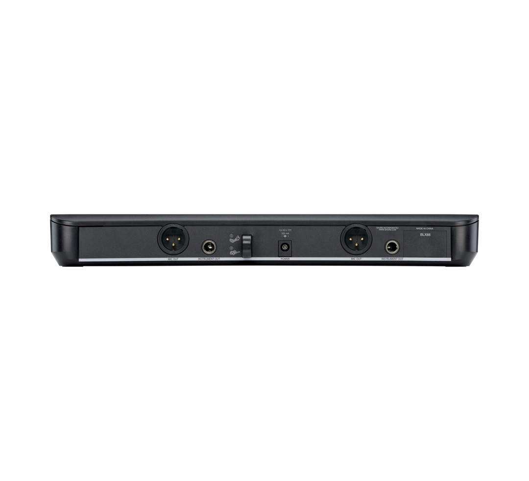 Shure BLX288/PG58 Dual Handheld Wireless Microphone System 4