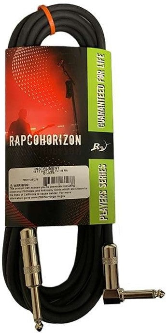 Concert G1-15-PR-I Straight-Right Angle Instrument Cable - 15ft