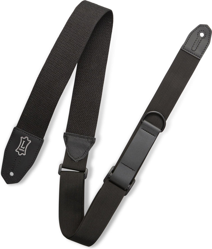 Levy MRHC-BLK 2\" Wide Cotton Right Height Strap.