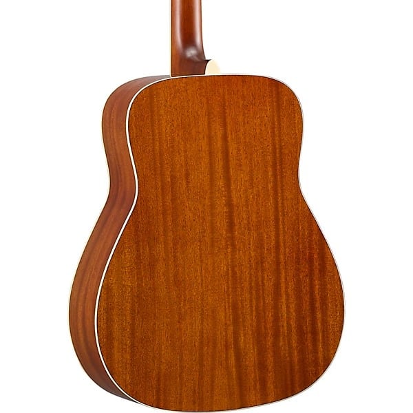 Yamaha FG-TA TransAcoustic Dreadnought Acoustic Electric Guitar - Brown Sunburst 6