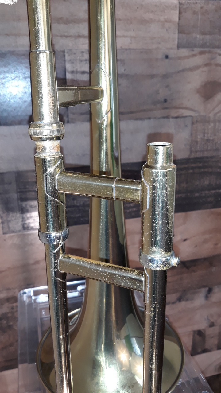 Used F.E. Olds Ambassador Tenor Trombone - Brass Construction